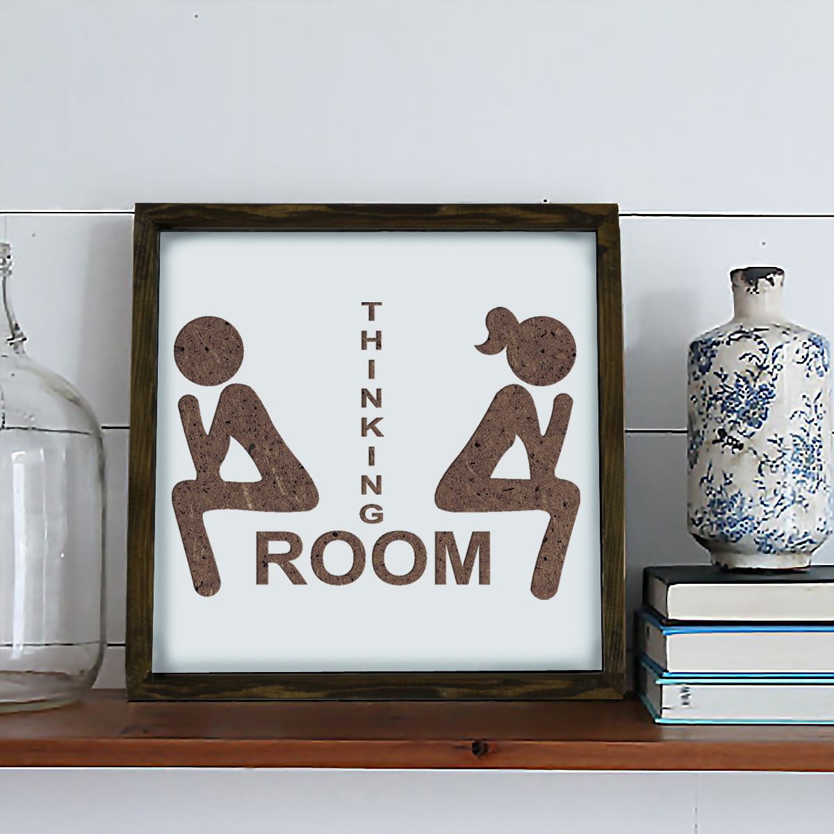 Verleihen Sie Ihrem Zuhause mit dem KZM030 von Wallity einen Hauch von Eleganz. Dieses stilvolle MDF-Gemälde in Braun und Weiß ist der perfekte Blickfang für jeden Raum.