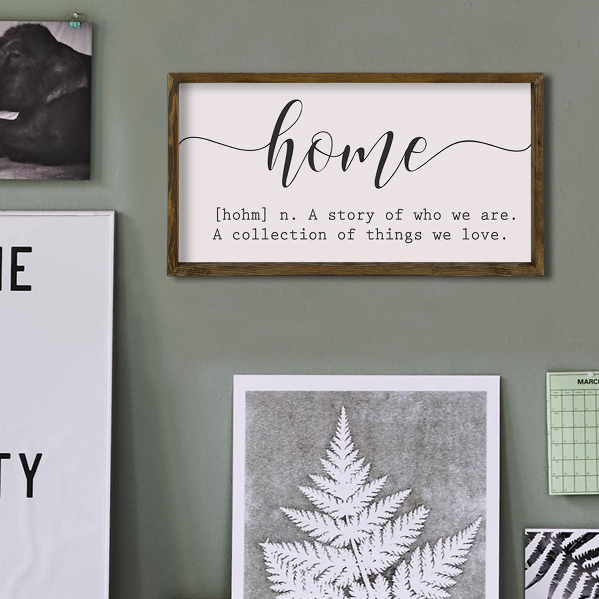 Verleihen Sie Ihrem Zuhause mit dem KZM318 von Wallity einen Hauch von Eleganz. Dieses stilvolle MDF-Gemälde in Braun, Weiß und Schwarz ist der perfekte Blickfang.