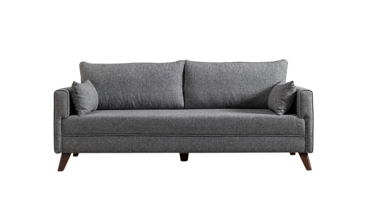 Bella Sofa Bed Bettsofa - Grau in Grau präsentiert im Onlineshop von KAQTU Design AG. Bettsofa ist von Atelier Del Sofa