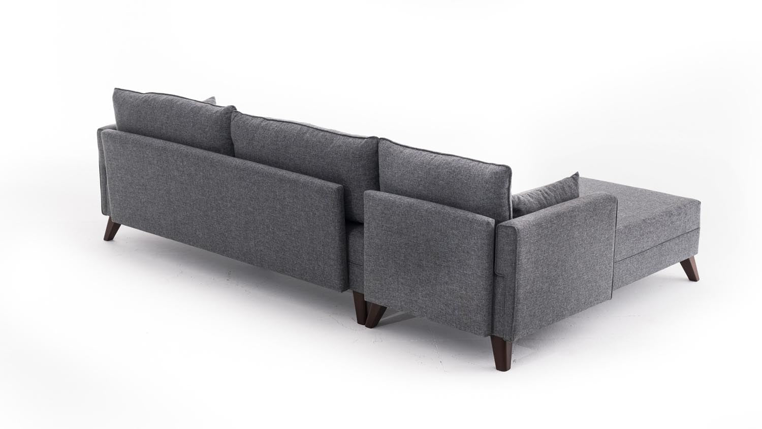 Bella Corner sofa Left 1 corner sofa - gray