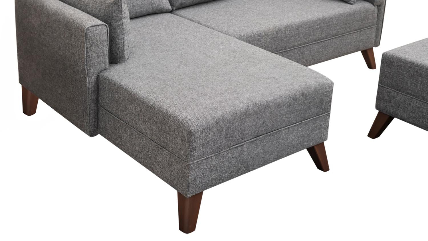 Erleben Sie das Bella Corner Sofa Left 2 Bettsofa in Grau – die perfekte Kombination aus modernem Design und funktionalem Komfort für Ihr Zuhause.