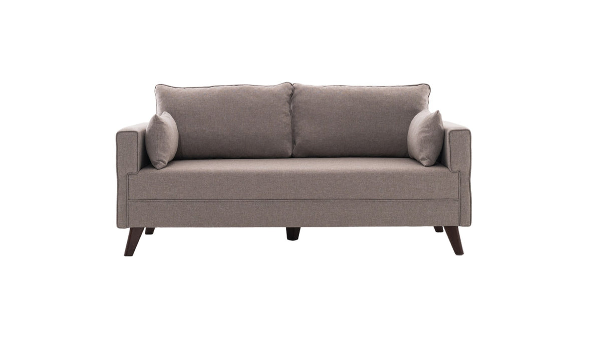 Bella Sofa For 2 Pr 2er Sofa - Sahne in Sahne präsentiert im Onlineshop von KAQTU Design AG. 2er Sofa ist von Atelier Del Sofa