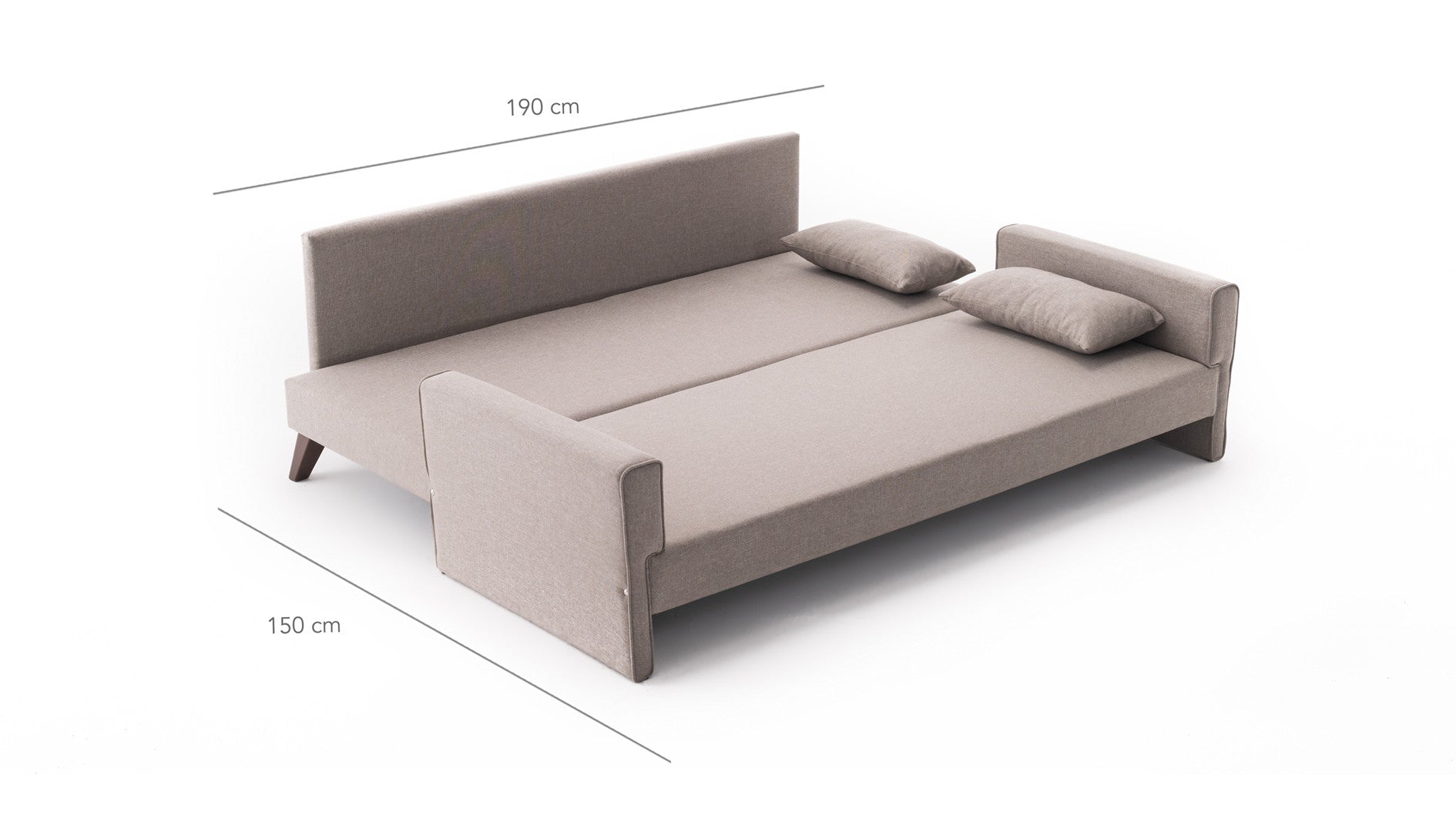 Bella sofa Bed Bettsofa - cream