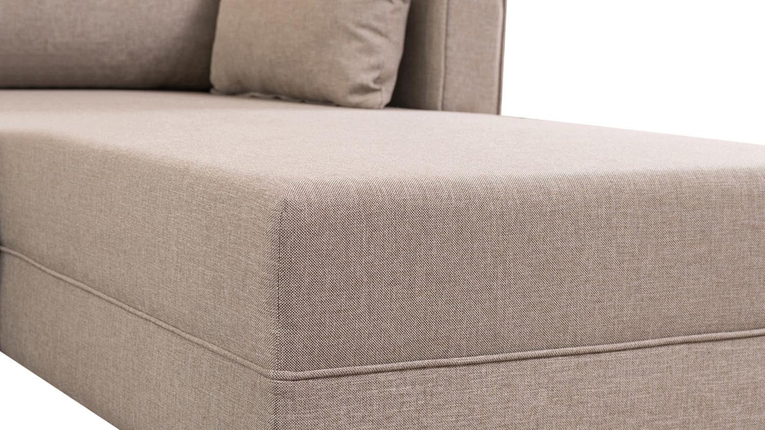 Entdecken Sie das Bella Corner Sofa Right 1 in Sahne – Ihr neues Highlight für eleganten Komfort und modernes Design im Wohnzimmer.