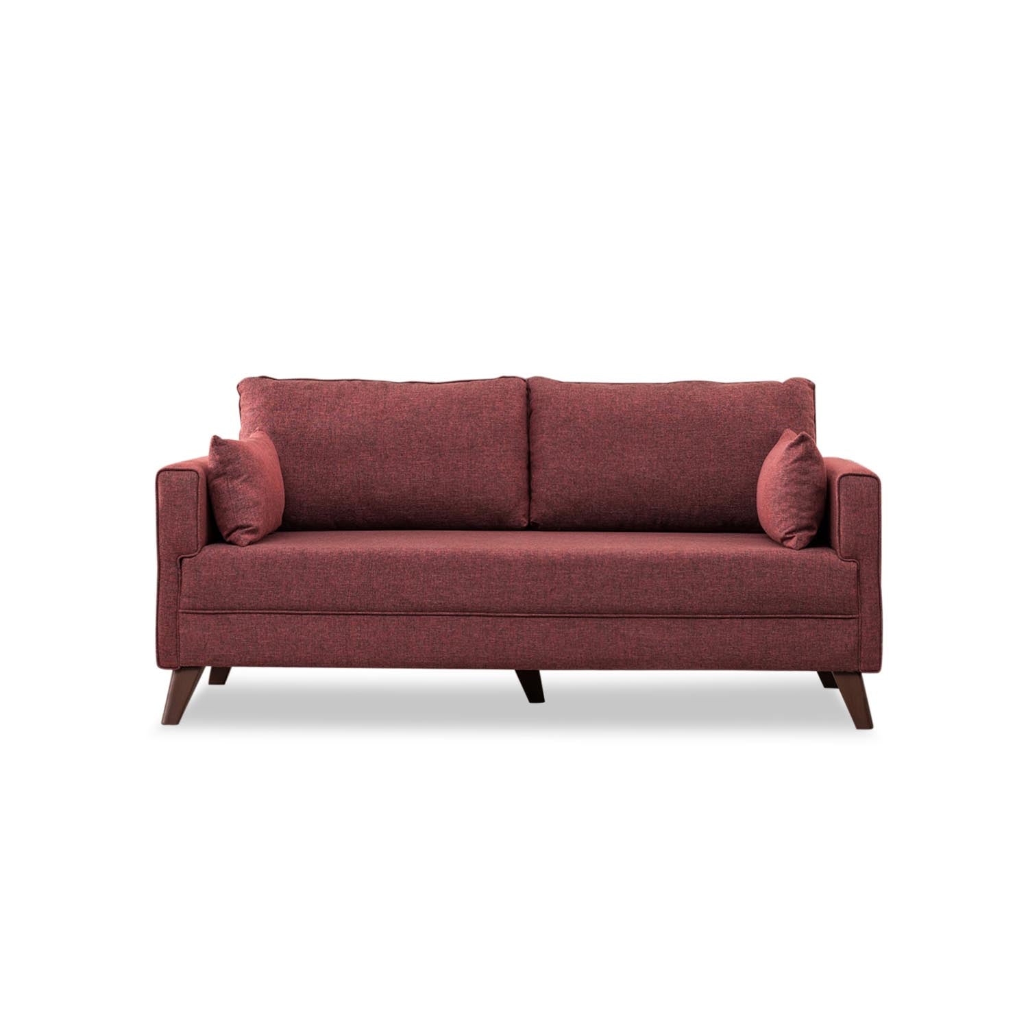 Genießen Sie das Bella Sofa For 2 Pr in Karmesinrot von Atelier Del Sofa – ein elegantes 2-Sitzer Sofa, das höchsten Komfort und zeitlose Schönheit bietet.