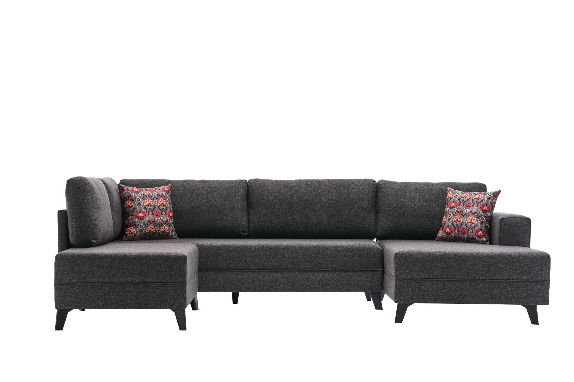 Erleben Sie das Efsun Bettsofa in edlem Anthrazit – die perfekte Kombination aus modernem Design, Komfort und Funktionalität für Ihr Zuhause!