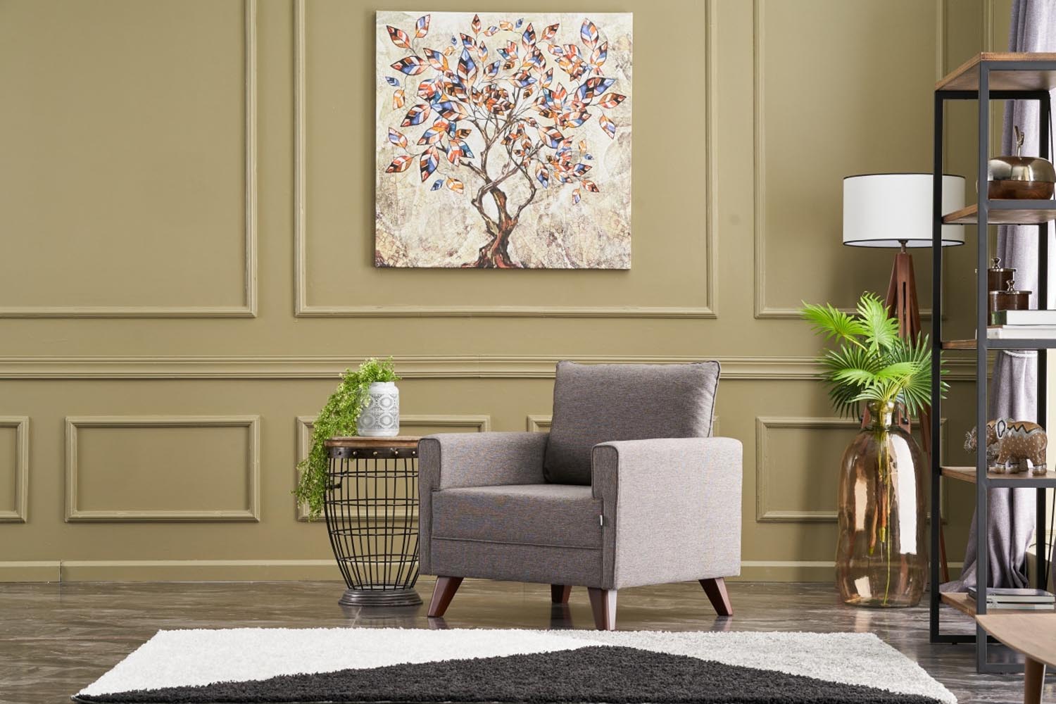 Genießen Sie den Bella Armchair in Braun von Atelier Del Sofa – ein stilvolles, modulares Sofa, das perfekten Komfort und zeitlose Eleganz vereint.