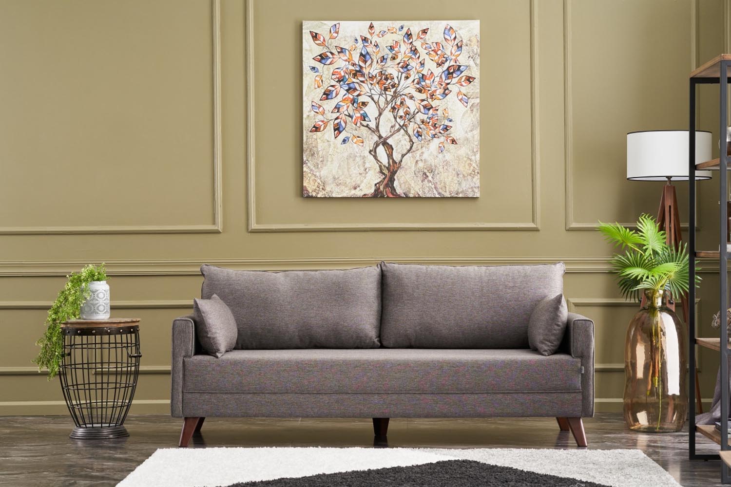 Entdecken Sie das Bella 3er Sofa in elegantem Braun von Atelier Del Sofa. Stilvolles Design, unübertroffener Komfort und perfekte Ergänzung für jedes Zuhause.