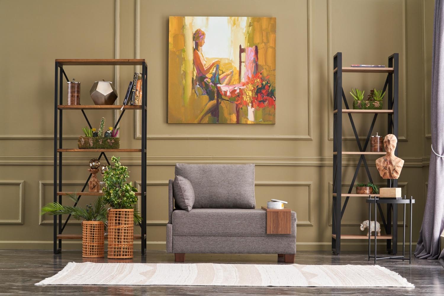 Entdecken Sie das Fly Left Modulares Sofa in Braun von Atelier Del Sofa – eine harmonische Verbindung aus Komfort, Stil und Langlebigkeit für Ihr Zuhause.