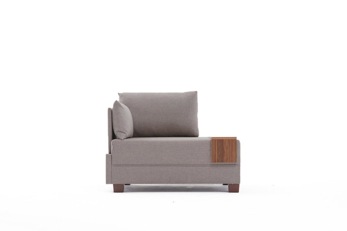 Fly Left Modulares Sofa - Beige in Beige präsentiert im Onlineshop von KAQTU Design AG. Modulares Sofa ist von Atelier Del Sofa