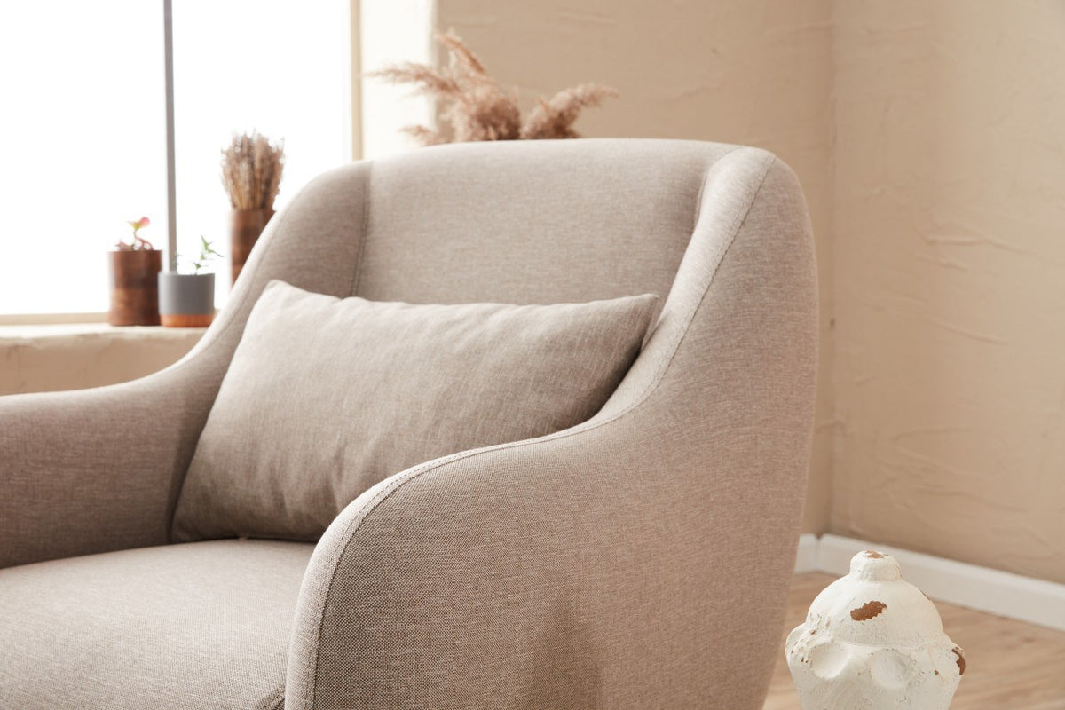 Venus 1 Modulares Sofa - Sahne in Sahne präsentiert im Onlineshop von KAQTU Design AG. Modulares Sofa ist von Atelier Del Sofa