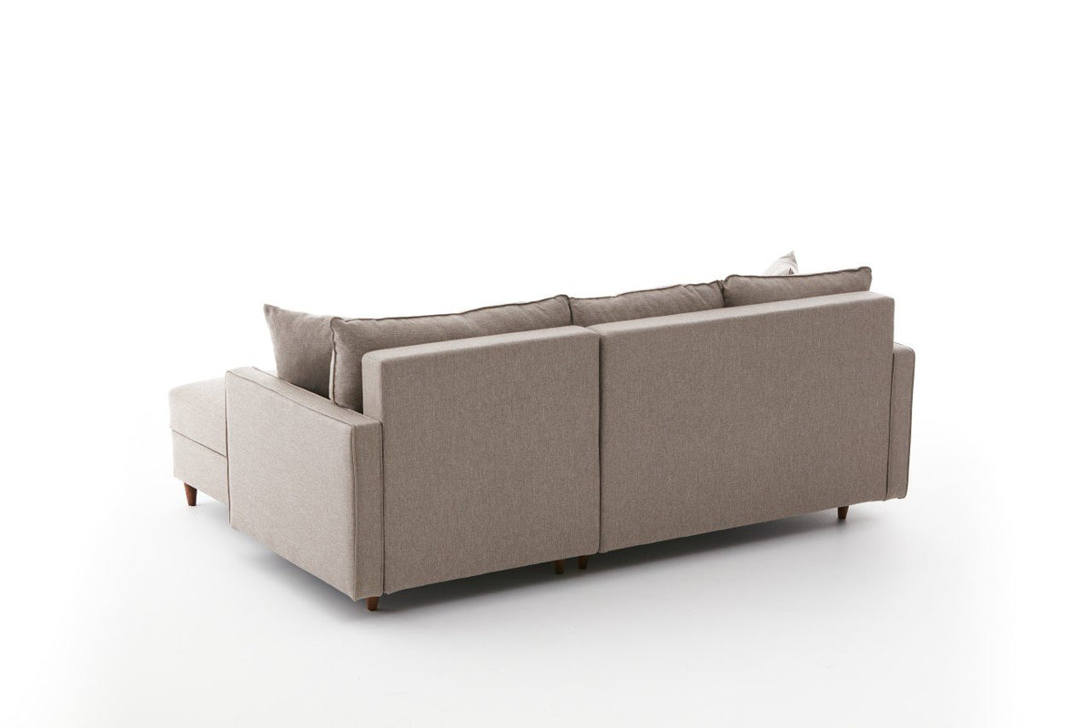 Eva Right Ecksofa - Sahne in Sahne präsentiert im Onlineshop von KAQTU Design AG. L-Sofa rechts ist von Atelier Del Sofa