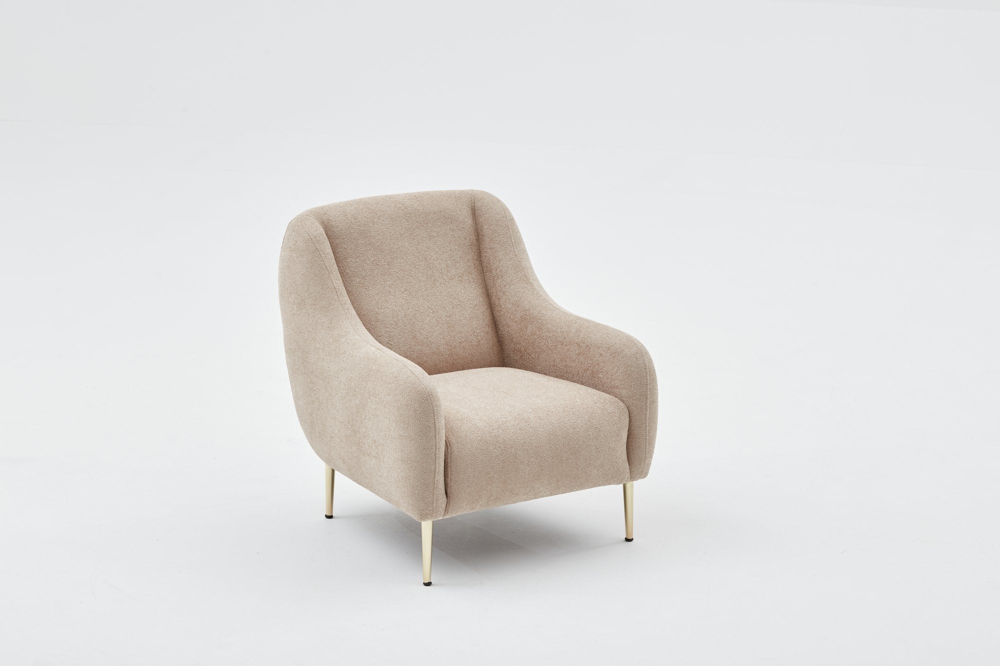 Simena - Beige in Beige Gold präsentiert im Onlineshop von KAQTU Design AG. Modulares Sofa ist von Atelier Del Sofa