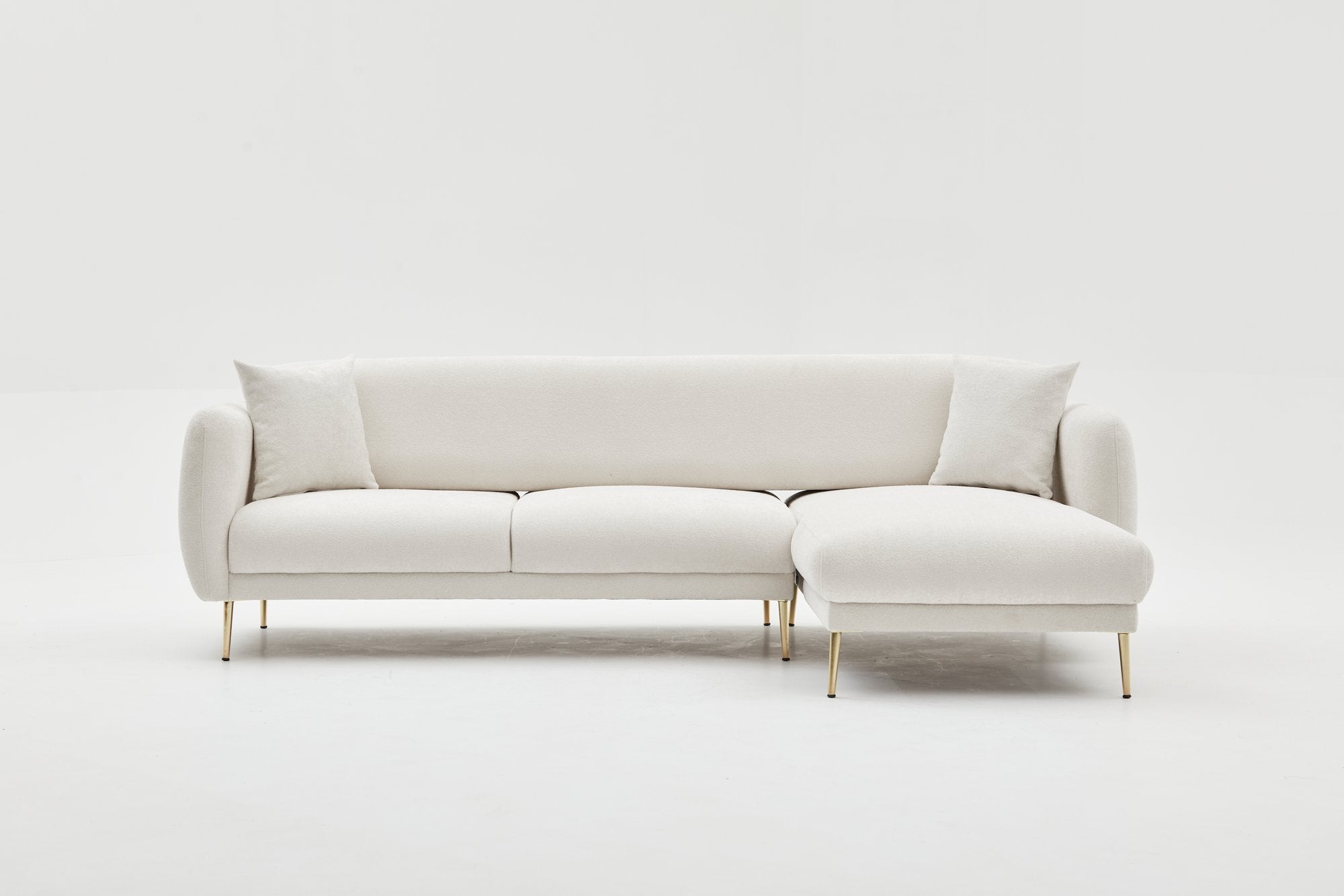 Simena Right - Cream in Creme
Gold präsentiert im Onlineshop von KAQTU Design AG. Bettsofa ist von Atelier Del Sofa