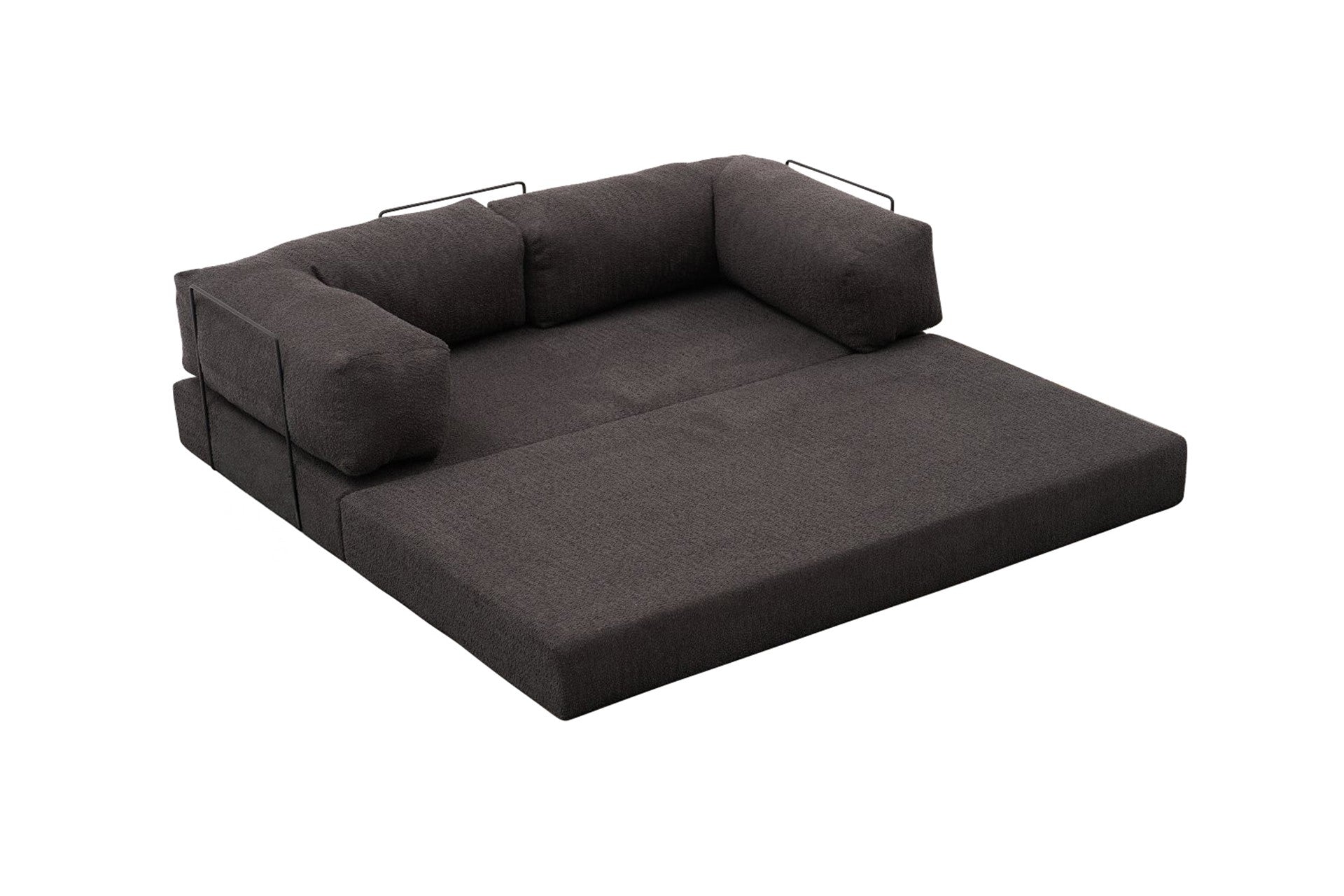 Erleben Sie das stilvolle 3-Sitzer-Sofa Comfort in Anthrazit von Atelier Del Sofa. Hochwertiger Chenille-Stoff und nachhaltiger Komfort für Ihr Wohnzimmer.