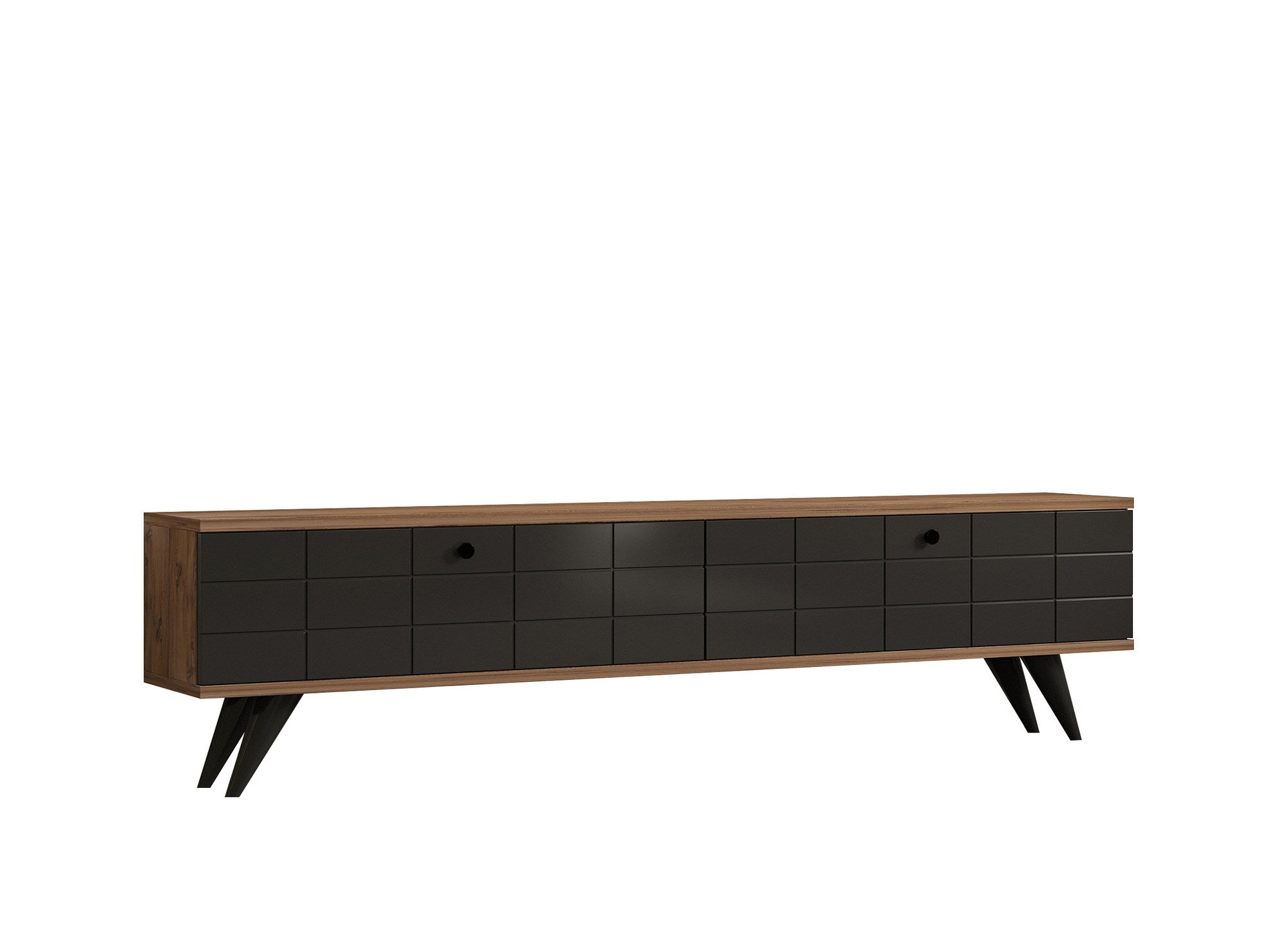 Alberi in Atlantische Kiefer Antrazit präsentiert im Onlineshop von KAQTU Design AG. Sideboard ist von Hanah Home