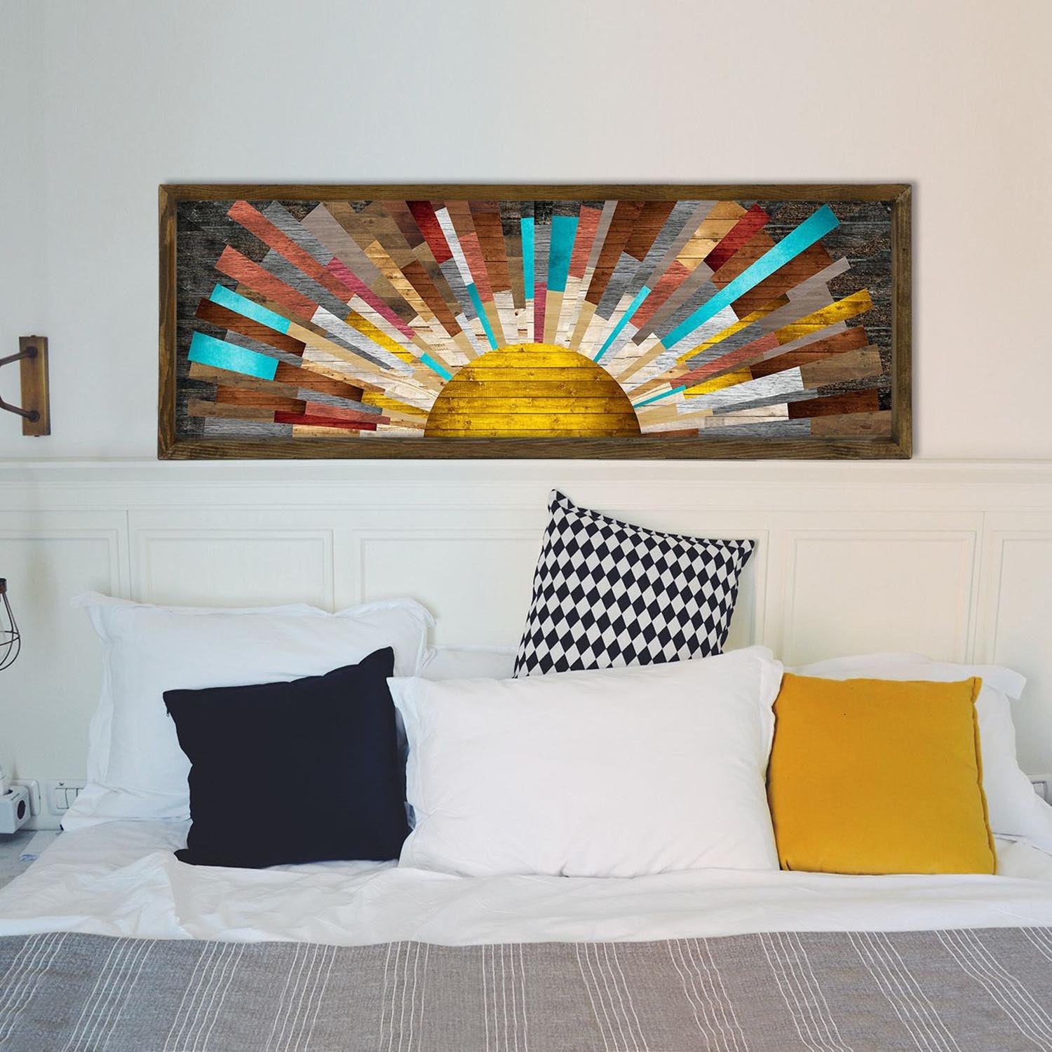 Verleihen Sie Ihrem Raum mit dem TAH021 Bild von Wallity in Mehrfarbig einen Hauch von Stil und Lebendigkeit. Dieses exquisite, gerahmte Kunstwerk begeistert mit lebendigen Farben und hochwertiger Verarbeitung.