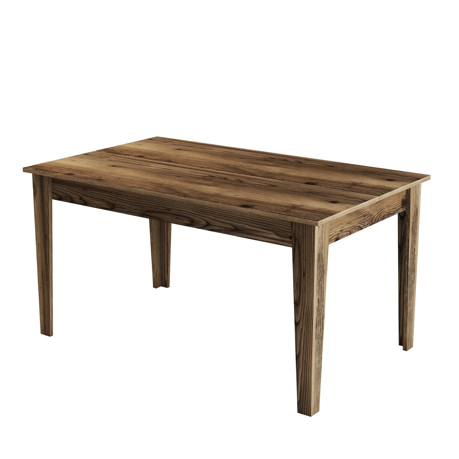 Milan 516 - Walnut in Walnuss präsentiert im Onlineshop von KAQTU Design AG. Esstisch ist von Hanah Home