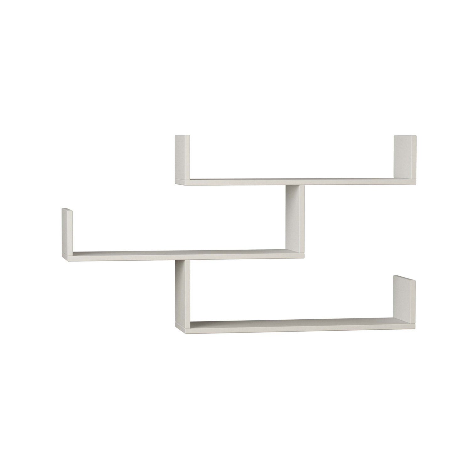 Gestalten Sie Ihr Zuhause mit dem stilvollen Wandregal Tibet in Weiß von Hanah Home. Perfekt für Ordnung und Eleganz in jedem Raum!