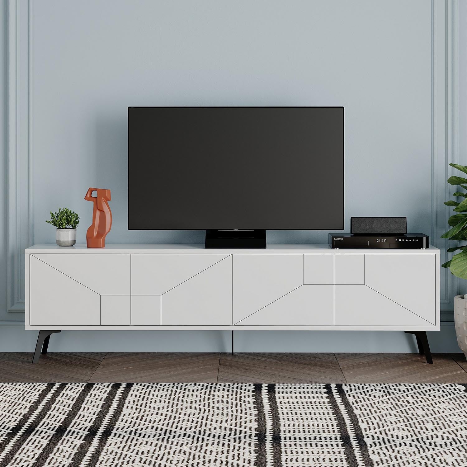 Entdecken Sie das Dune Sideboard in Weiß von Hanah Home – ein elegantes Möbelstück, das Stil und Funktionalität vereint. Perfekt für Ihr modernes Zuhause!