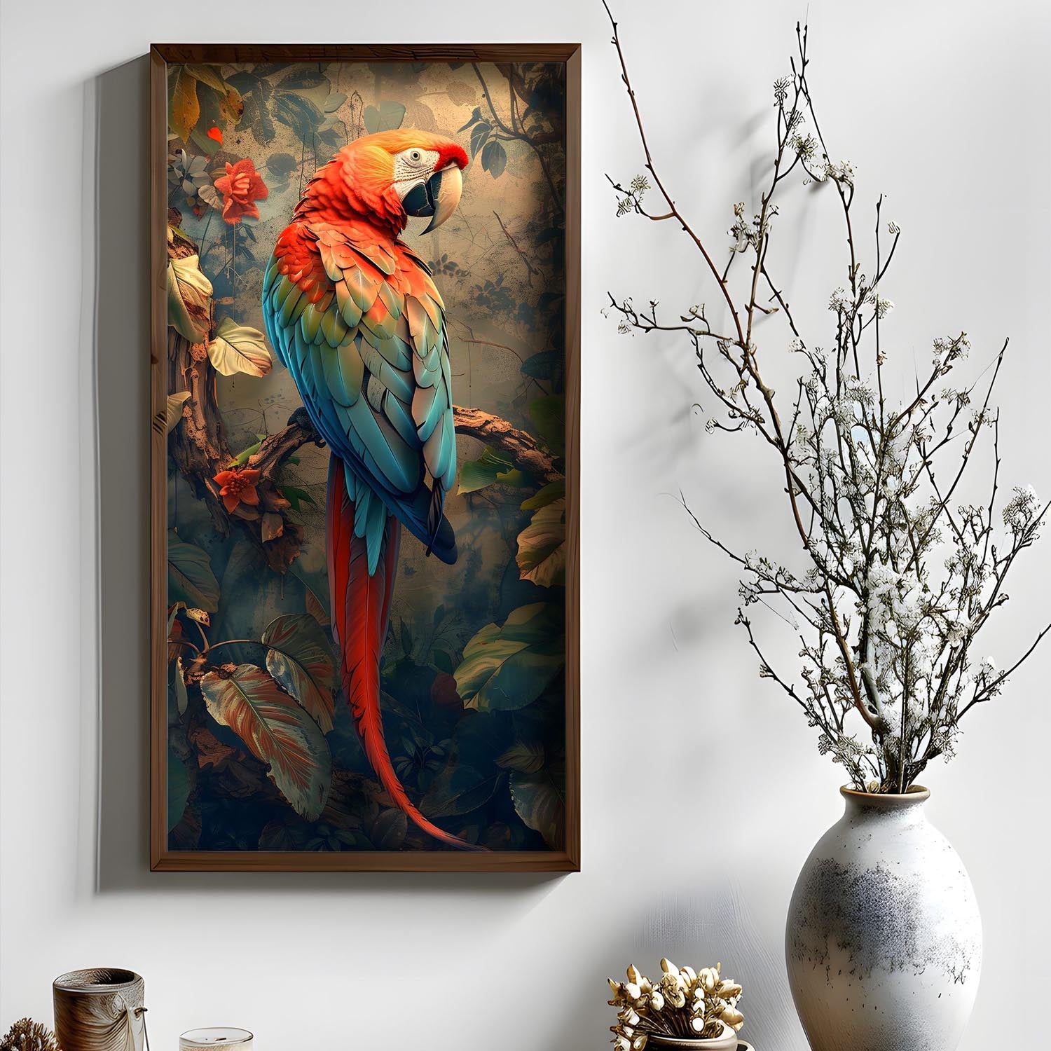 Entdecken Sie das mehrfarbige AI061 von Wallity – ein elegantes MDF-Gemälde, das jeden Raum mit Stil und Kreativität bereichert.