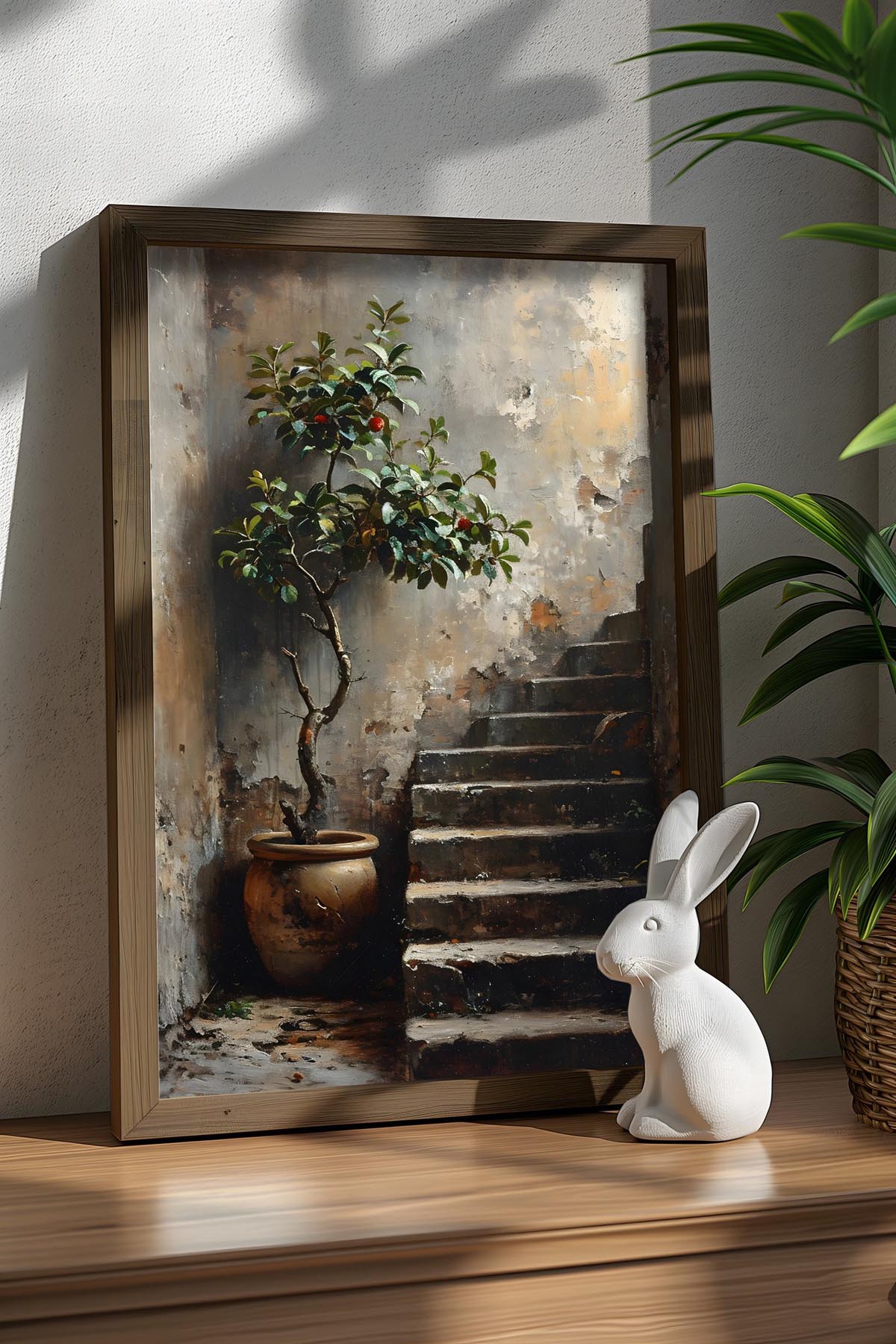 Entdecken Sie das AI141 von Wallity – ein elegantes, mehrfarbiges MDF-Gemälde, das jeden Raum mit Stil und Wärme bereichert.