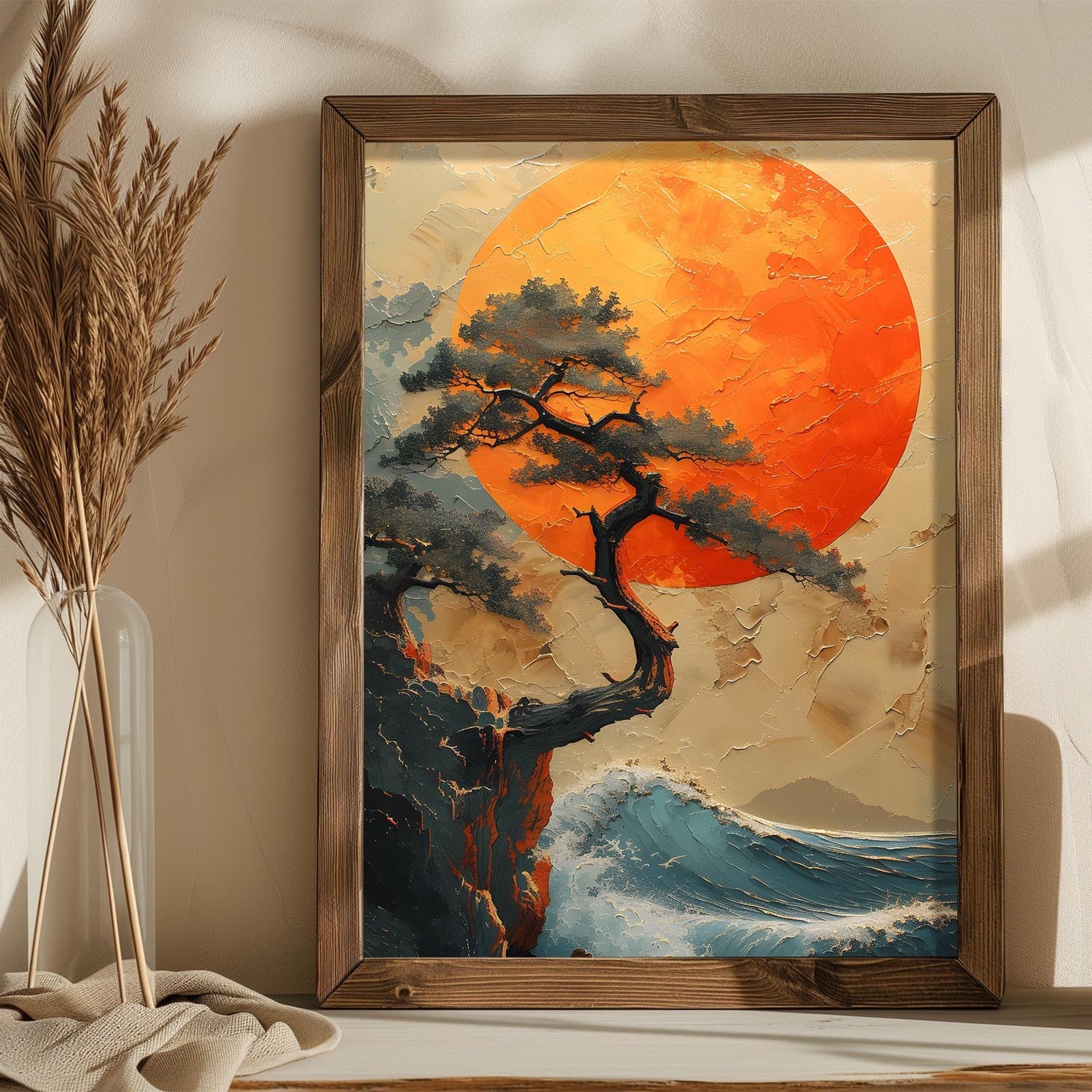 Entdecken Sie das AI206 von Wallity – ein farbenfrohes, gerahmtes MDF-Gemälde, das jeden Raum stilvoll aufwertet und Persönlichkeit verleiht.