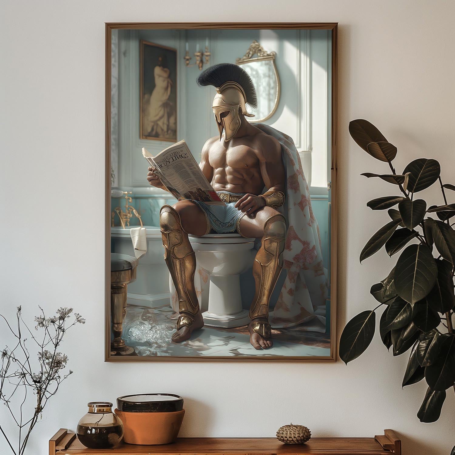 Entdecken Sie das HUM068 von Wallity – ein farbenfrohes Kunstwerk, das Ihrem Zuhause Eleganz und Stil verleiht. Ideal für jeden Raum!