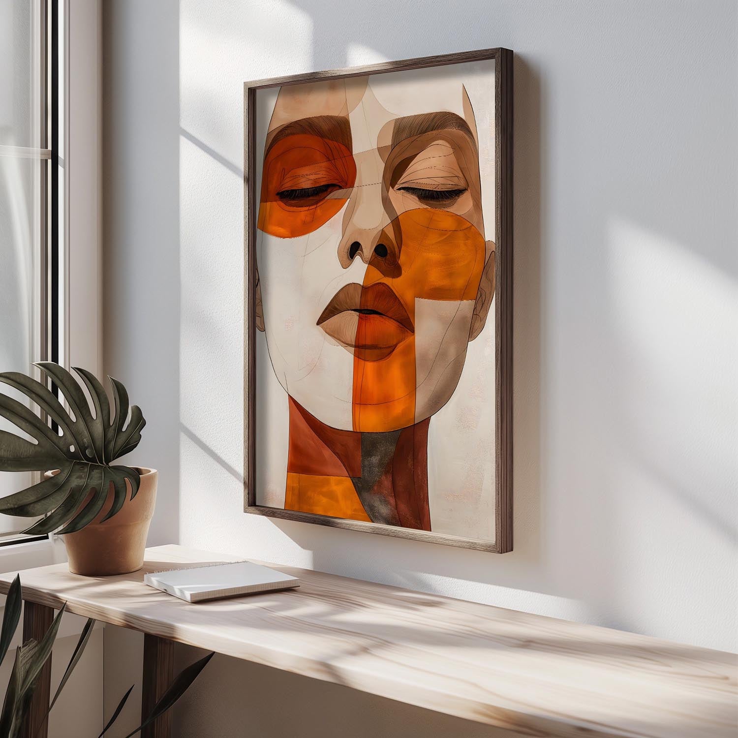 Entdecken Sie das HUM078 von Wallity – ein farbenfrohes Kunstwerk, das Ihrem Zuhause Eleganz und Stil verleiht. Ideal für jeden Raum!