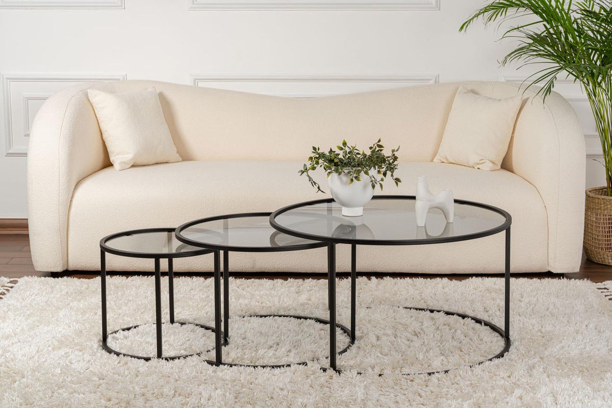 Aurum Sofatisch - Schwarz
Grau in Schwarz
Grau präsentiert im Onlineshop von KAQTU Design AG. Couchtisch ist von Nordure