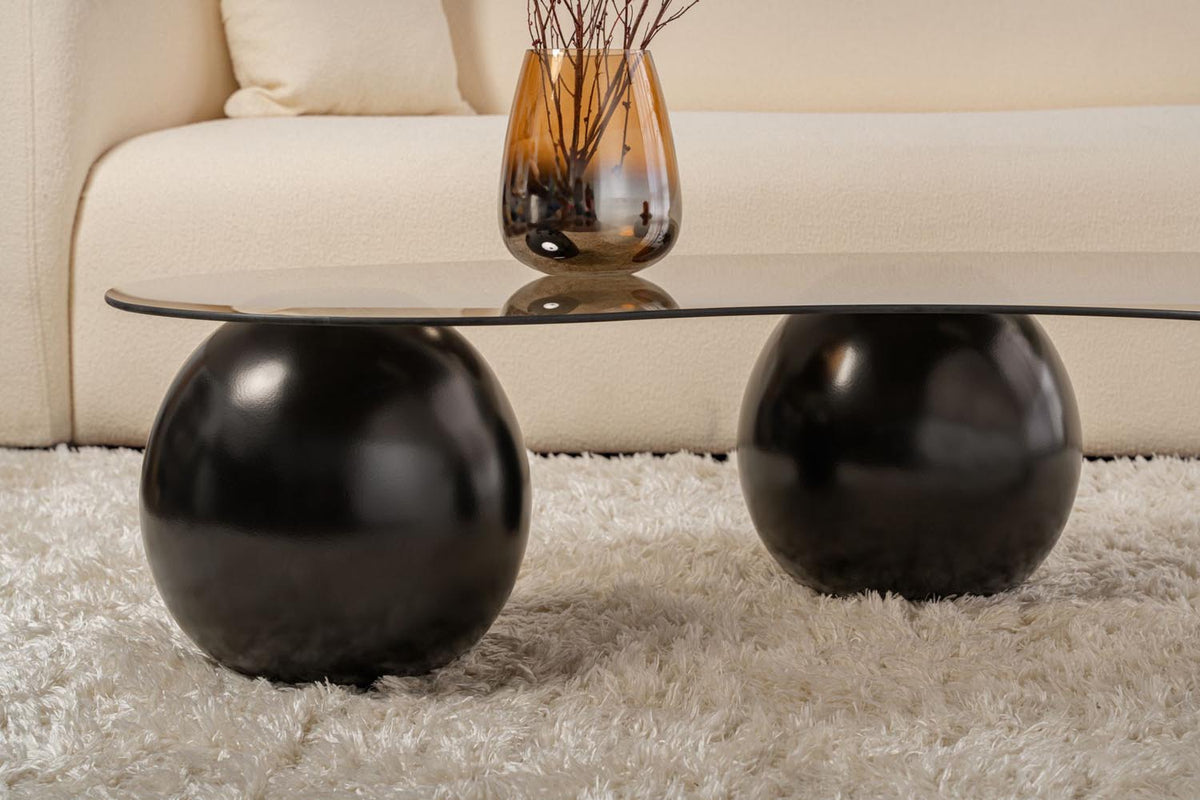 Sphere Sofatisch - Schwarz
Bronze in Schwarz / Bronze präsentiert im Onlineshop von KAQTU Design AG. Couchtisch ist von Nordure