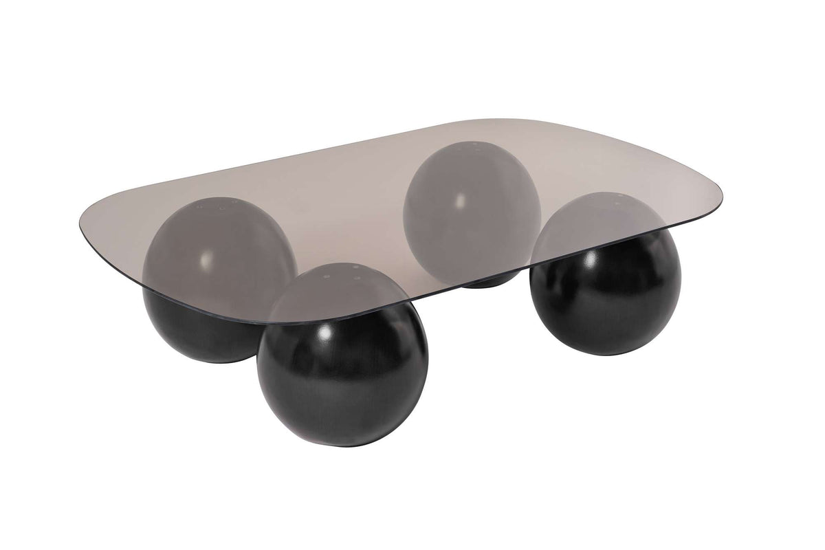 Evara Sofatisch - Schwarz
Bronze in Schwarz / Bronze präsentiert im Onlineshop von KAQTU Design AG. Couchtisch ist von Nordure
