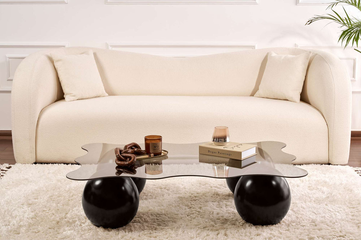 Noxa Sofatisch - Schwarz
Grau in Schwarz / Grau präsentiert im Onlineshop von KAQTU Design AG. Couchtisch ist von Nordure