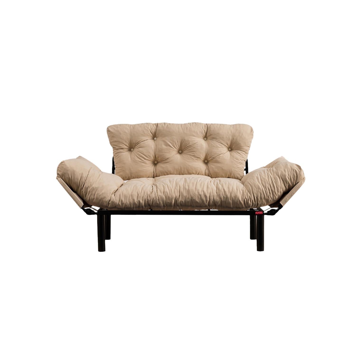 Nitta - Cream in Sahne präsentiert im Onlineshop von KAQTU Design AG. Bettsofa ist von Atelier Del Sofa