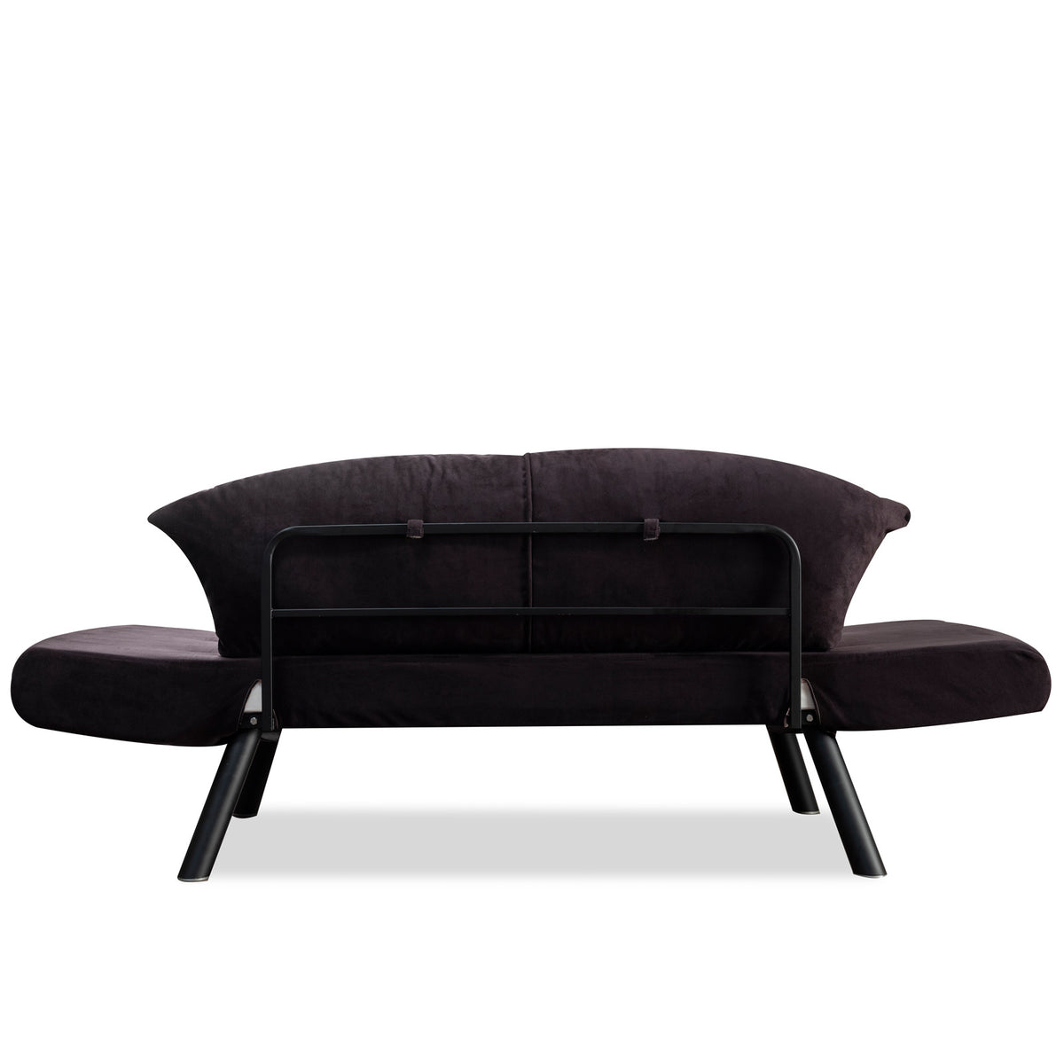 Genzo Bettsofa - Schwarz in Schwarz präsentiert im Onlineshop von KAQTU Design AG. Bettsofa ist von Atelier Del Sofa