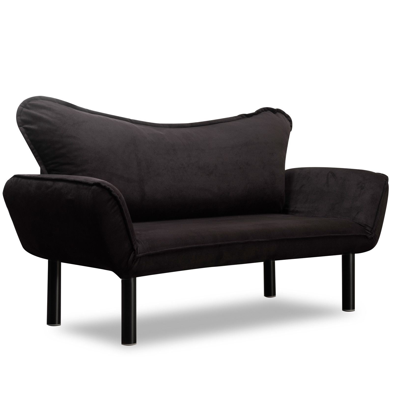 Erleben Sie das Chatto Bettsofa in stilvollem Schwarz von Atelier Del Sofa – ideal für elegantes Wohnen und entspannte Nächte!