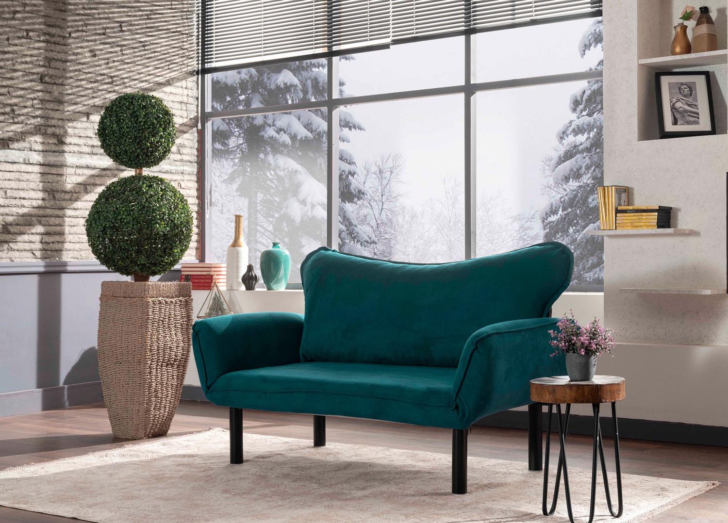 Entdecken Sie das stilvolle Chatto Bettsofa in Petrol Blau von Atelier Del Sofa – die perfekte Kombination aus Komfort und Funktionalität für Ihr Zuhause!