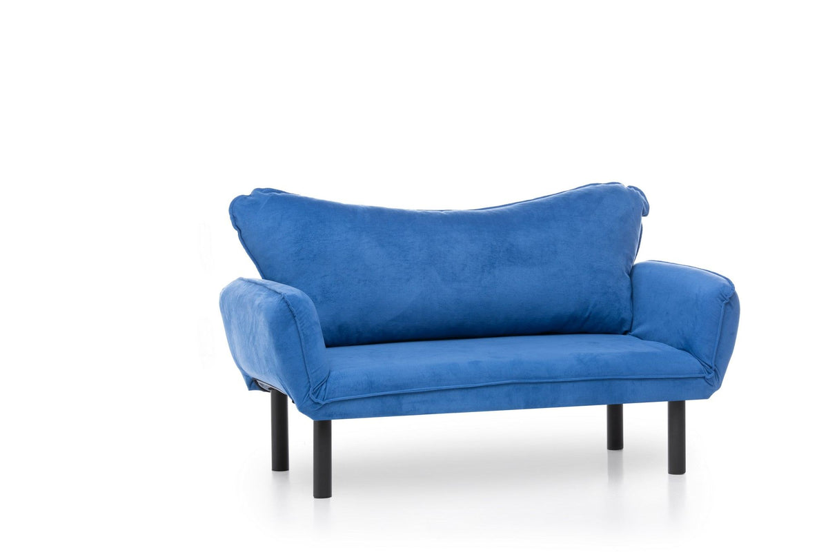 Chatto Bettsofa - Blau in Blau präsentiert im Onlineshop von KAQTU Design AG. Bettsofa ist von Atelier Del Sofa