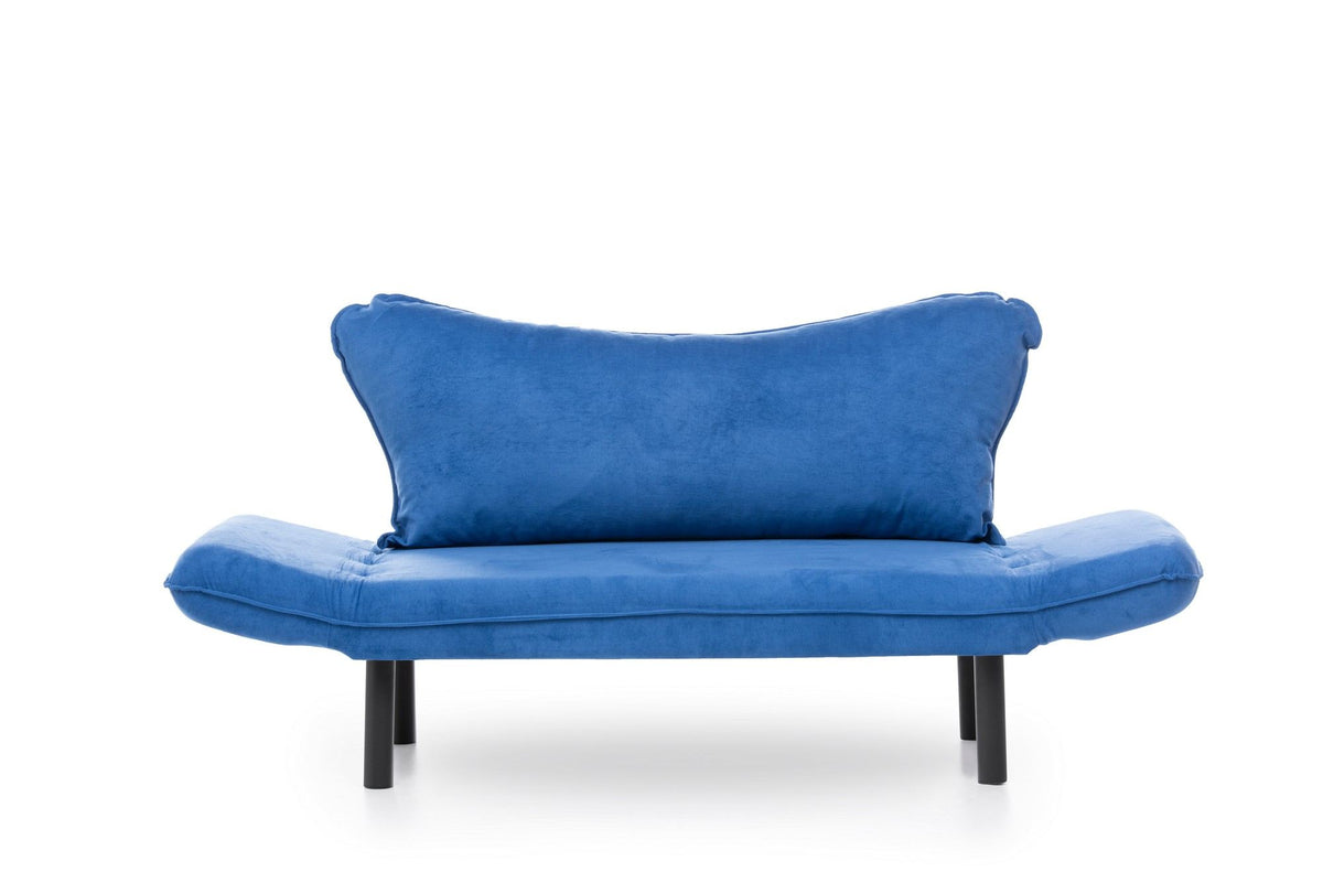 Chatto Bettsofa - Blau in Blau präsentiert im Onlineshop von KAQTU Design AG. Bettsofa ist von Atelier Del Sofa