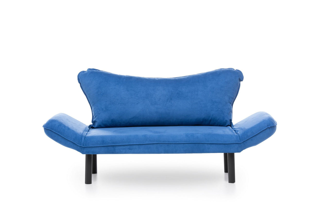 Chatto Bettsofa - Blau in Blau präsentiert im Onlineshop von KAQTU Design AG. Bettsofa ist von Atelier Del Sofa
