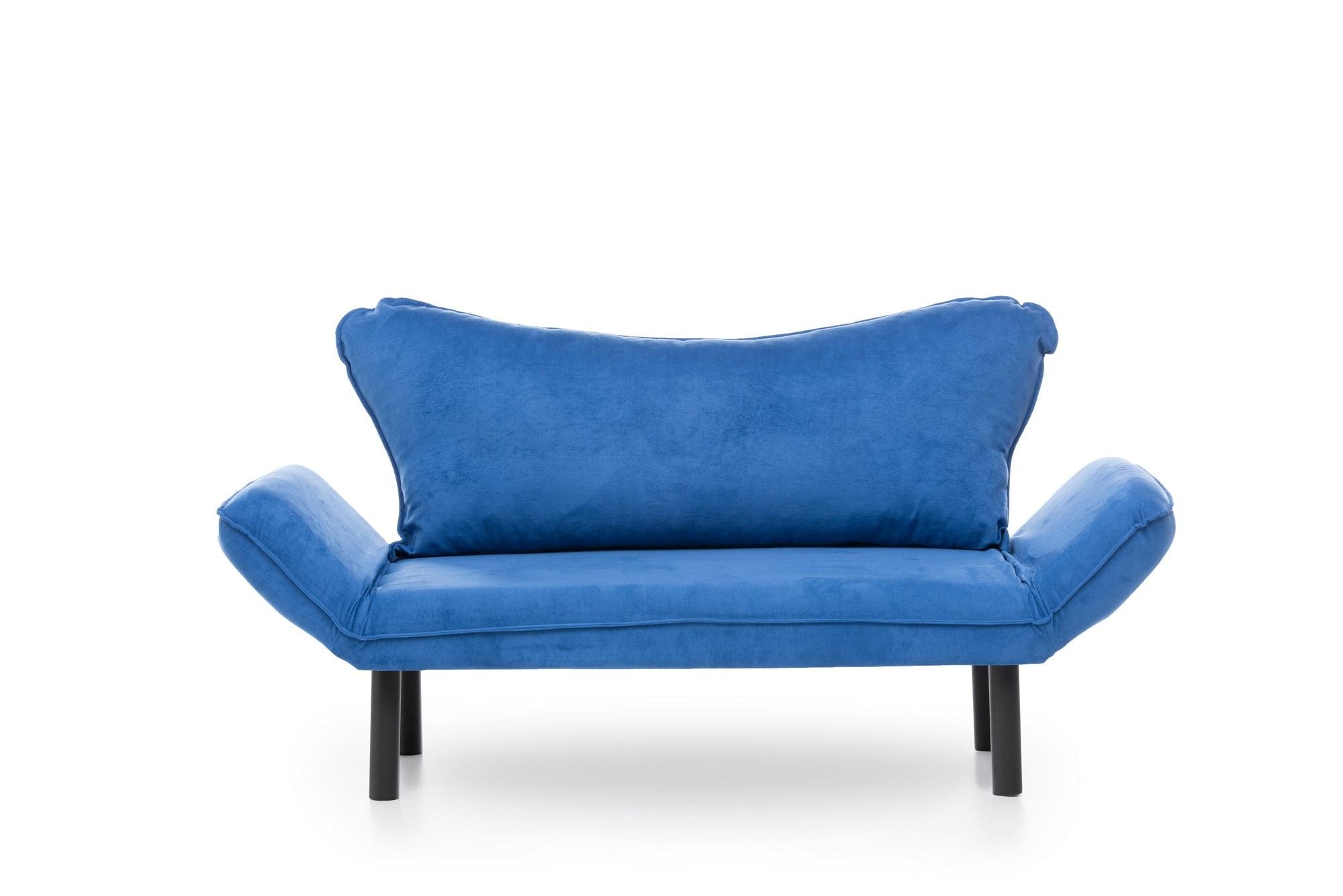 Erleben Sie das elegante Chatto Bettsofa in Blau von Atelier Del Sofa – ein vielseitiges Möbelstück, das Stil und Bequemlichkeit vereint.