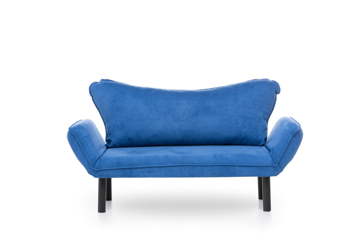 Chatto Bettsofa - Blau in Blau präsentiert im Onlineshop von KAQTU Design AG. Bettsofa ist von Atelier Del Sofa