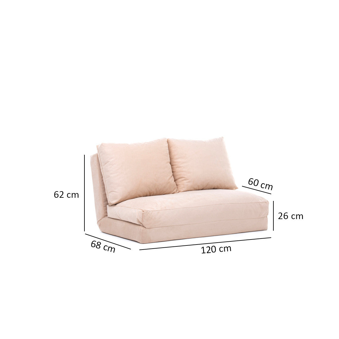 Erleben Sie das Taida Bettsofa in Sahne von Atelier Del Sofa – eine harmonische Verbindung aus Eleganz, Komfort und Funktionalität für Ihr Zuhause.