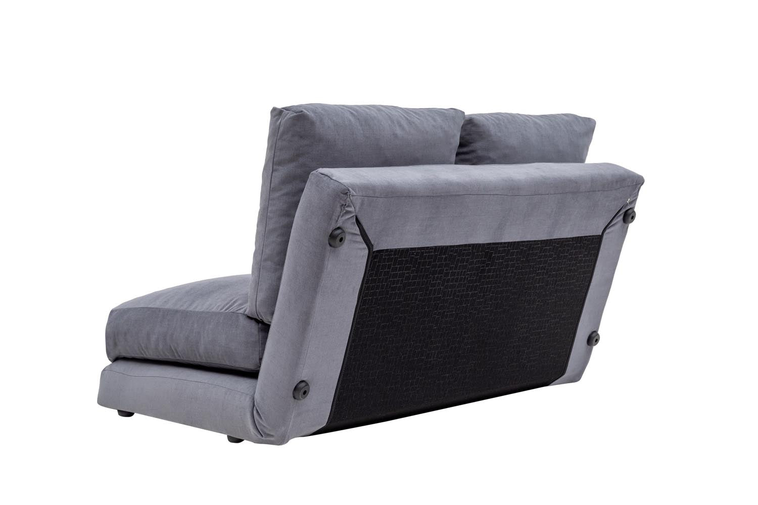 Taida Bettsofa - Grau in Grau präsentiert im Onlineshop von KAQTU Design AG. Bettsofa ist von Atelier Del Sofa