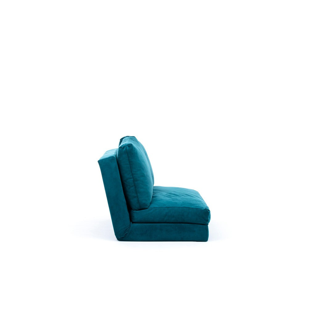Taida Bettsofa - Petrolgrün in Petrolgrün präsentiert im Onlineshop von KAQTU Design AG. Bettsofa ist von Atelier Del Sofa