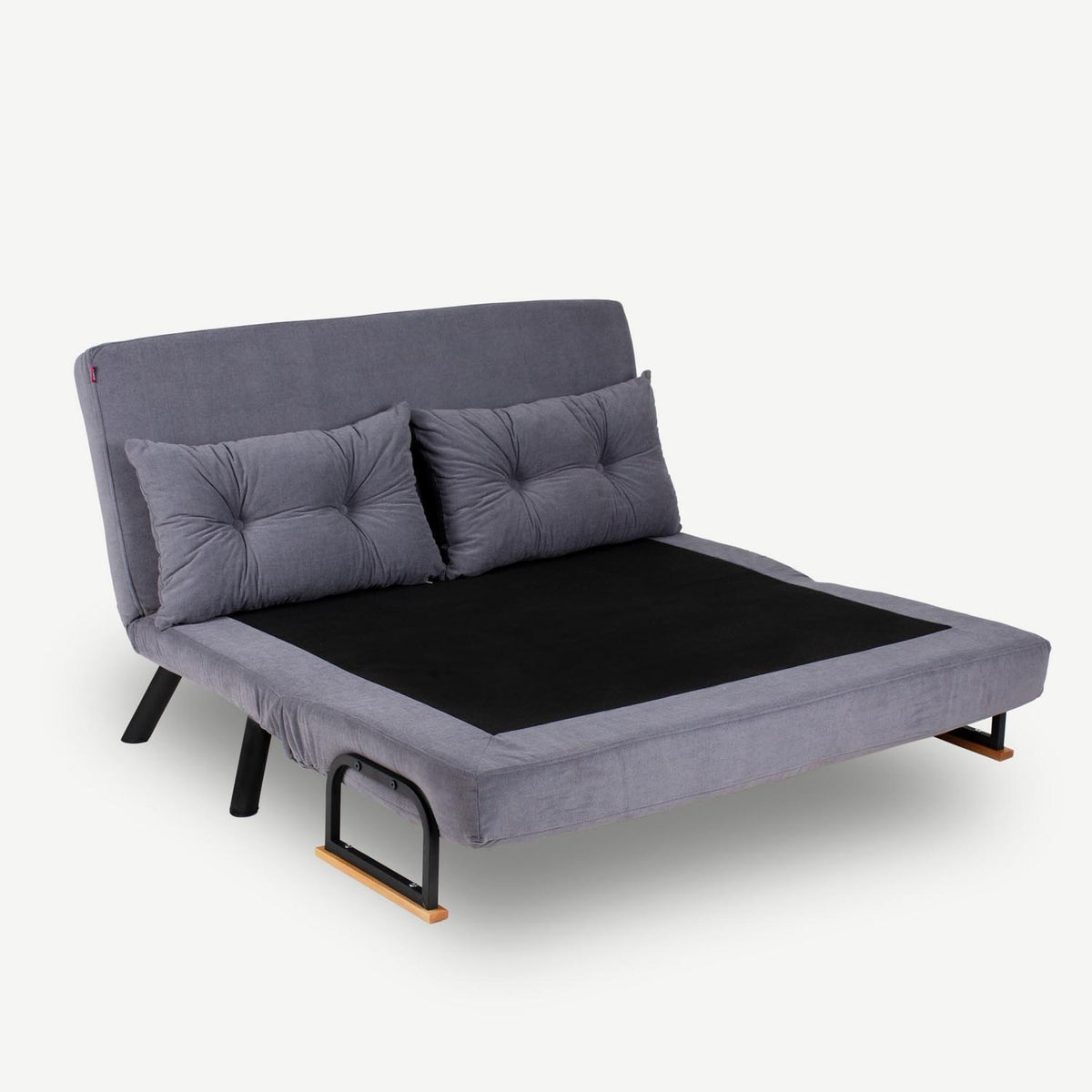 Sando 2 Bettsofa - Grau in Grau präsentiert im Onlineshop von KAQTU Design AG. Bettsofa ist von Atelier Del Sofa