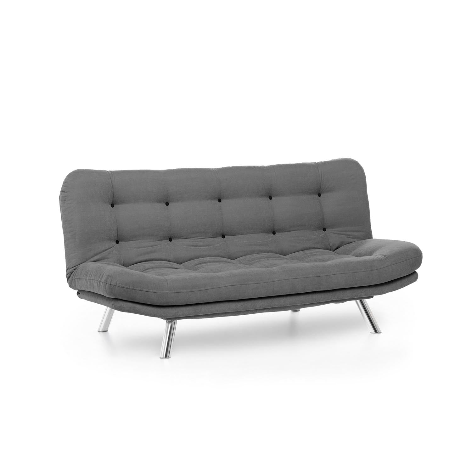 Misa Sofabed - Grey in Grau präsentiert im Onlineshop von KAQTU Design AG. Bettsofa ist von Atelier Del Sofa