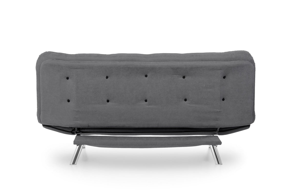 Misa Sofabed Bettsofa - Grau in Grau präsentiert im Onlineshop von KAQTU Design AG. Bettsofa ist von Atelier Del Sofa
