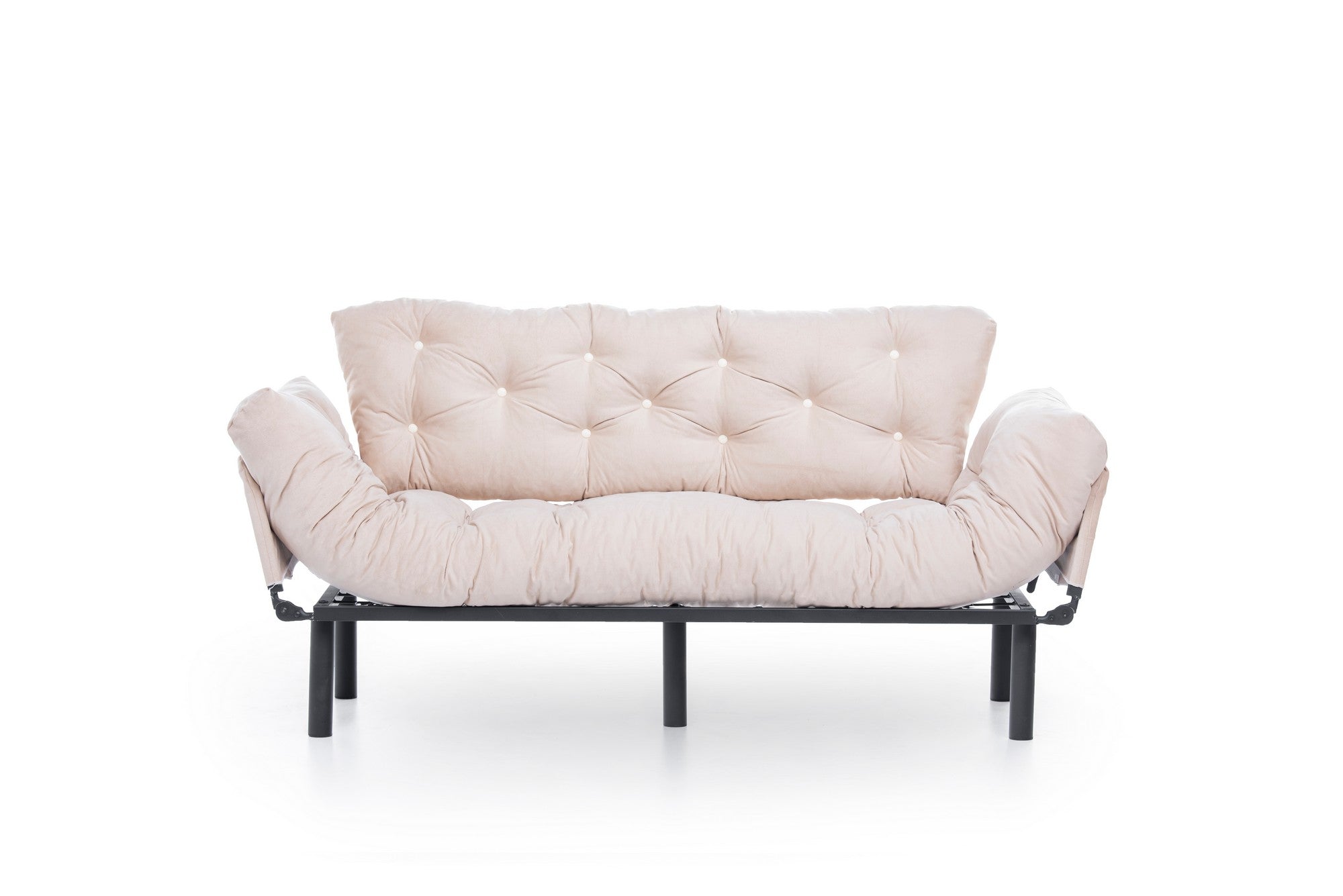 Nitta Triple - Cream in Sahne präsentiert im Onlineshop von KAQTU Design AG. Bettsofa ist von Atelier Del Sofa