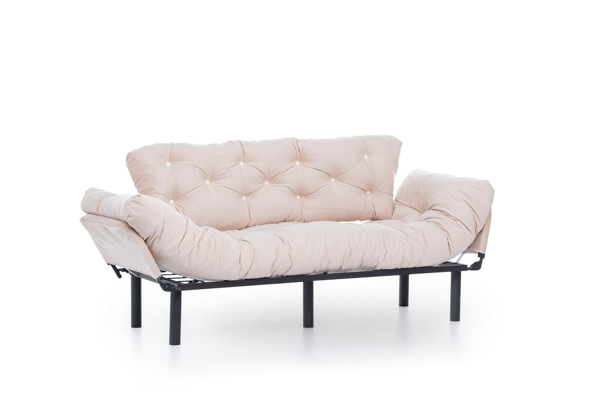 Nitta Triple Bettsofa - Sahne in Sahne präsentiert im Onlineshop von KAQTU Design AG. Bettsofa ist von Atelier Del Sofa
